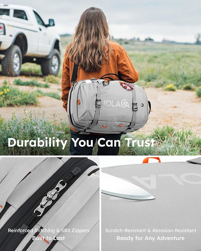 Tolaccea Travel Laptop Backpack - Image 7