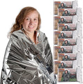 Grizzly Gear Emergency Mylar Thermal Blankets Survival Kit Camping Space Blanket by GrizzlyGear