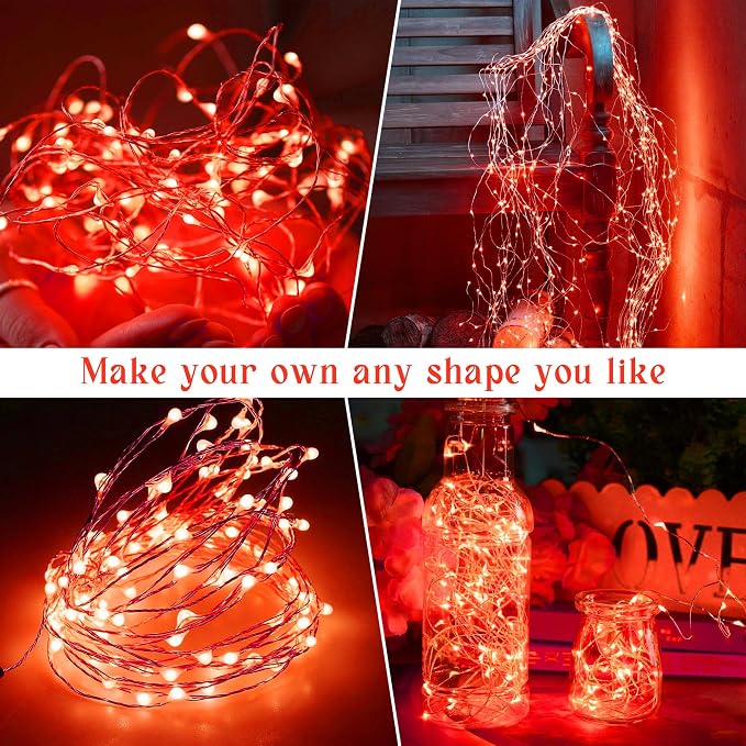 Selarlyt Solar String Lights for Outside, 72Ft 200 LED Solar Fairy Lights - Image 2