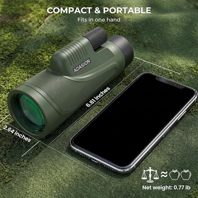 12x56 HD Monocular Telescope High Powered - Image 6