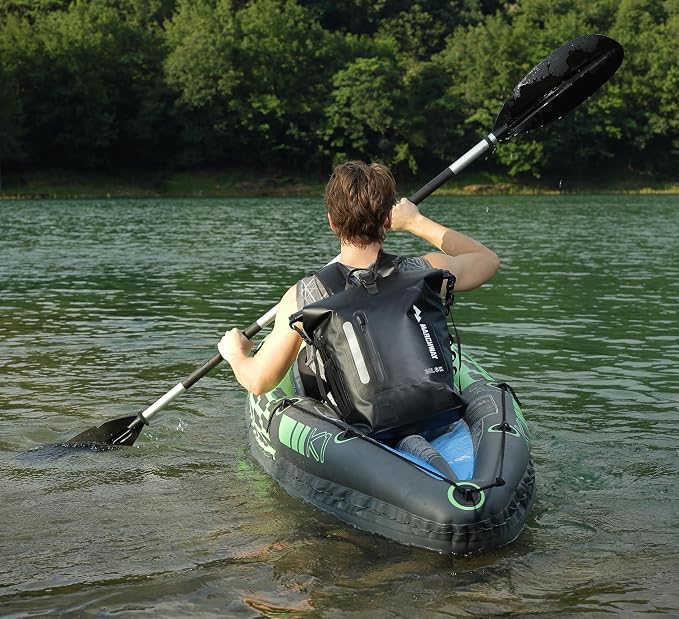MARCHWAY Roll Top Waterproof Backpack, Floating Dry Bag 20L/30L/45L - Image 8