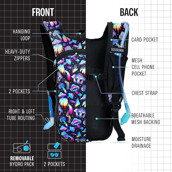 Sojourner Rave Hydration Pack - Image 3