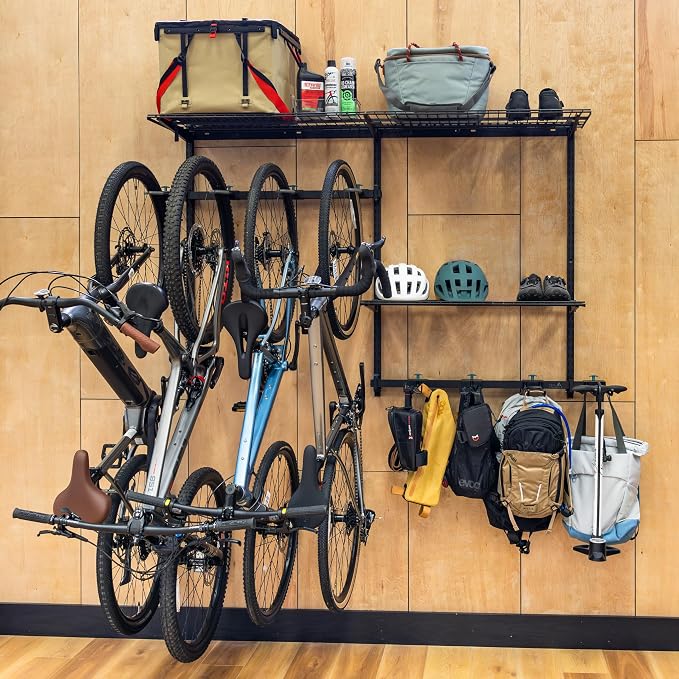 StoreYourBoard G-Bike Pro Garage Storage System, Adjustable 5 Bike Rack - Image 7