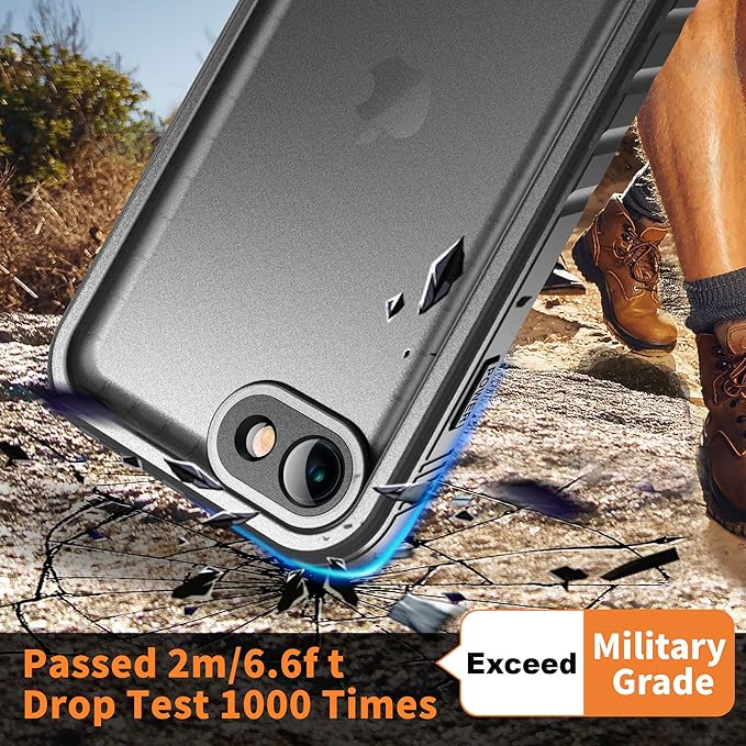 Cozycase Waterproof Case for iPhone SE 3rd 2022/SE 2nd 2020/iPhone 7/8 - Image 4