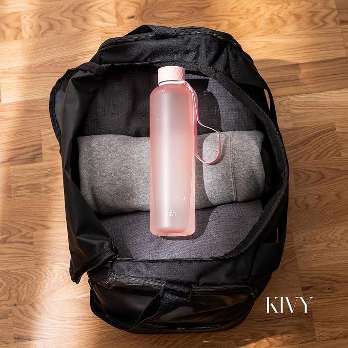 KIVY Slim Water Bottle 32oz Fits Backpack & Cupholder - Image 2
