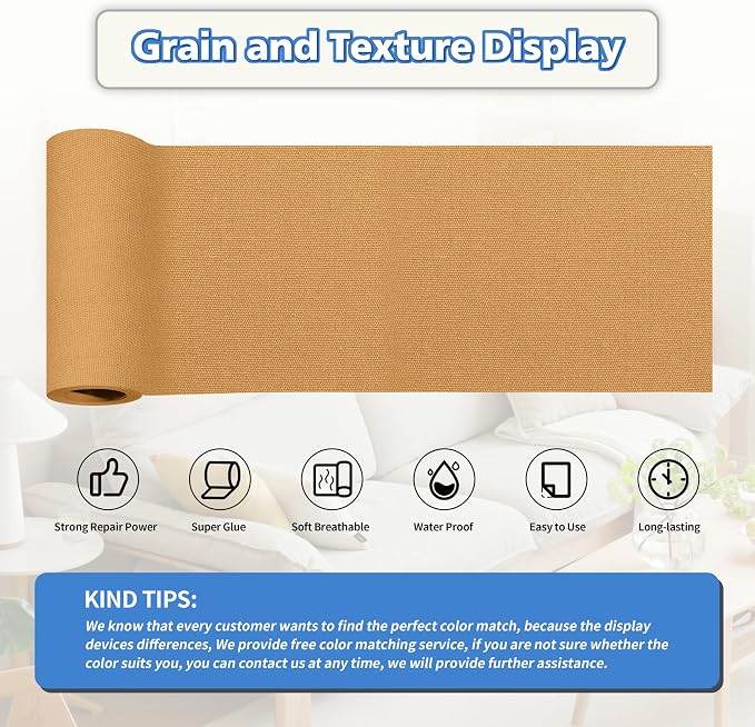 KING MOUNTAIN Canvas Repair Tape, Outdoor Gear Patch, 4×63 Inches, Waterproof - Image 2