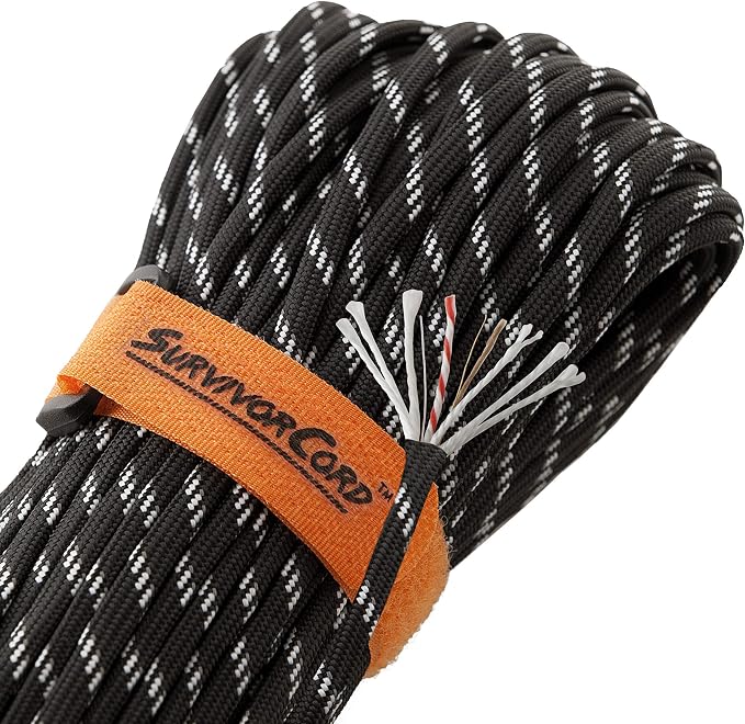 TITAN Survival Patented Paracord 550 - 25ft by SurvivorCord
