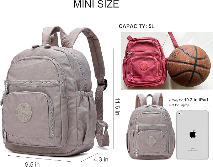 Mini Hiking Waterproof Backpack Purse - Image 3