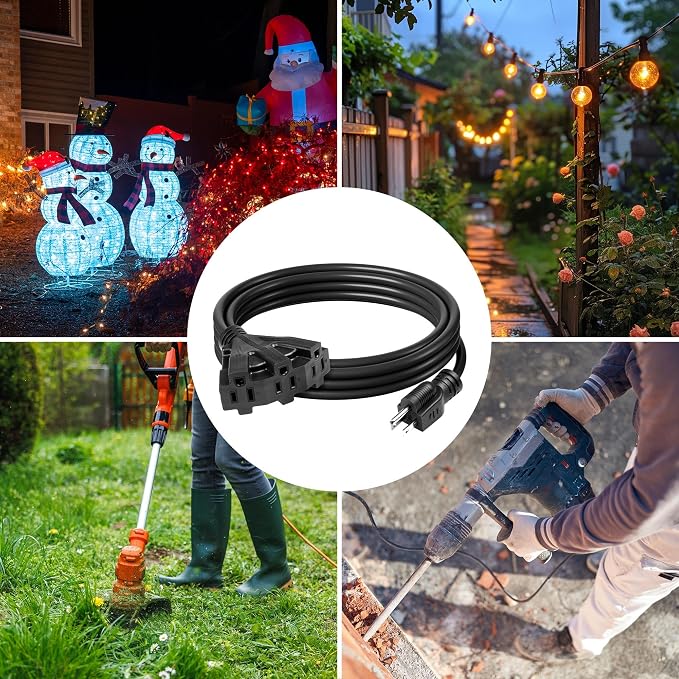 BN-Link's 2 Pack Outdoor Extension Cord Set is Ideal - Image 7