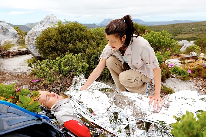 GALAXYLENSE Emergency Mylar Thermal Blanket - Image 9