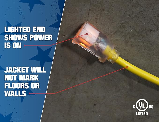 Southwire Outdoor Extension Cord – Durable Vinyl Jacket - Image 4