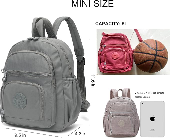 Mini Hiking Waterproof Backpack Purse - Image 3