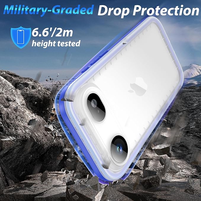 SPORTLINK for iPhone Air Case, IP68 Waterproof Military Protective Full Body - Image 2