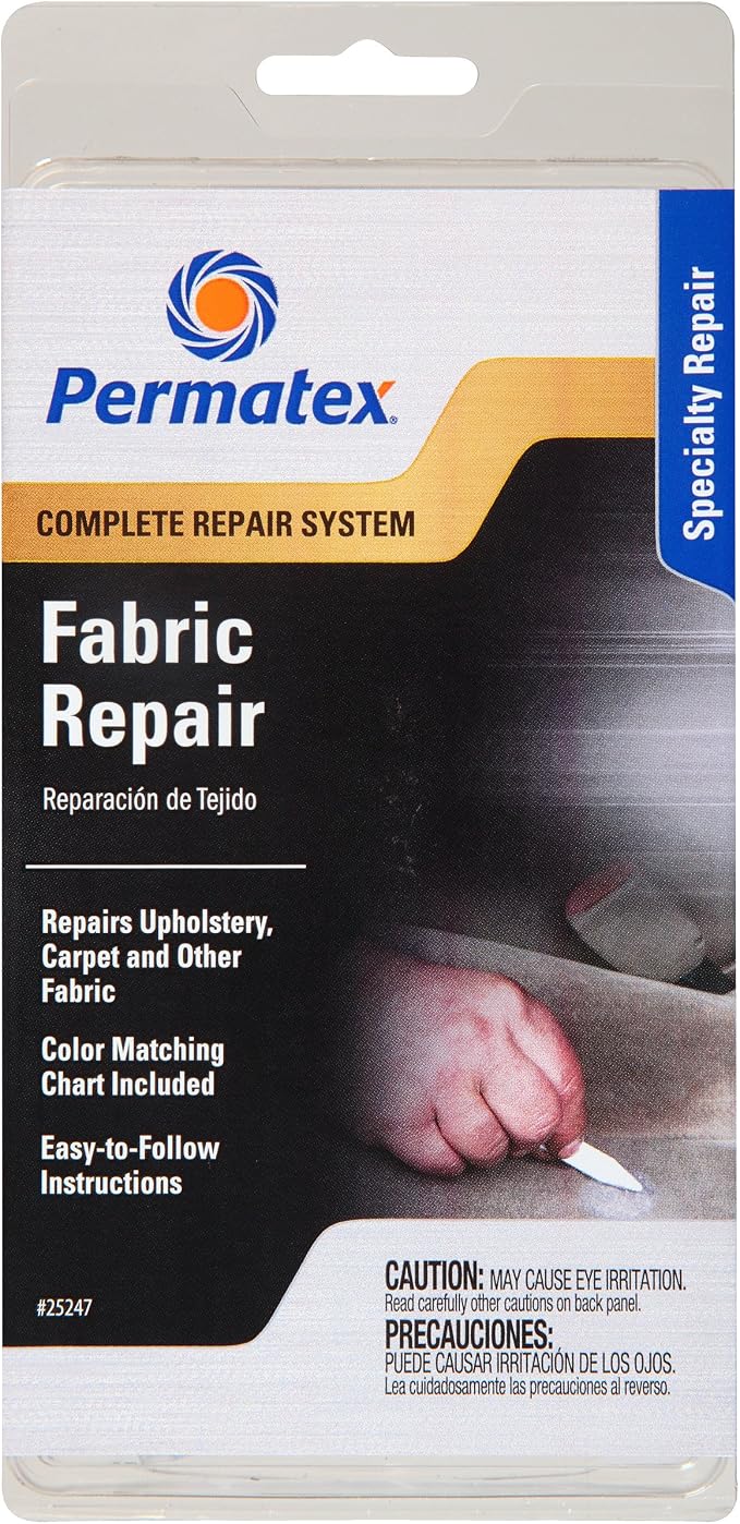 Permatex 25247 Fabric Repair Kit, Single Unit by Permatex
