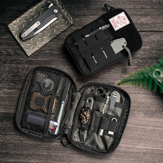 TACTICAL GEEK Block E2.0 EDC Compact Waist Pocket Pouch, Nylon Daily Utility - Image 9