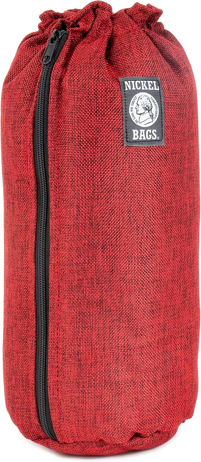 Nickel Bags Padded Drawstring Duffle Tube, Hemp Protective Sling Bag - Image 2