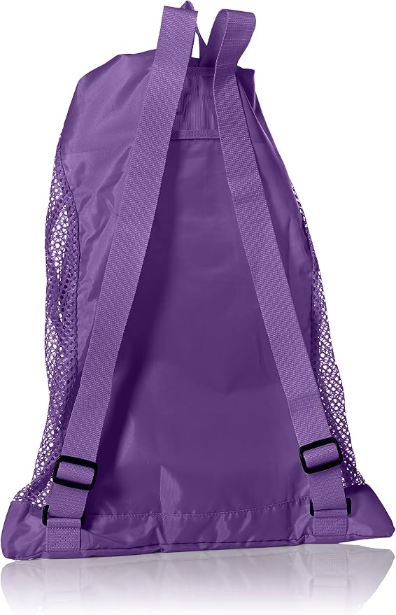 Speedo Unisex-Adult Drawstring Deluxe Ventilator Mesh Equipment Bag - Image 2
