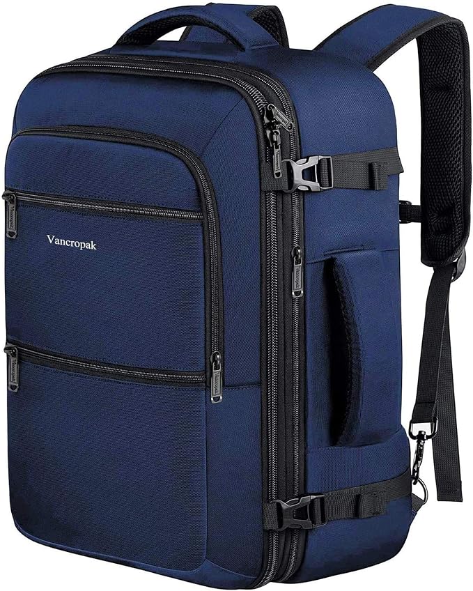 Vancropak Carry On Backpack, Expandable Large Travel Backpack by Vancropak