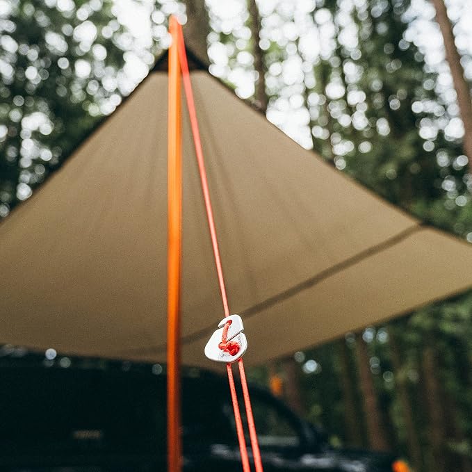 GEAR AID Guyline Tensioner Use to Quickly Secure Tents, and Set Up a Taut - Image 7