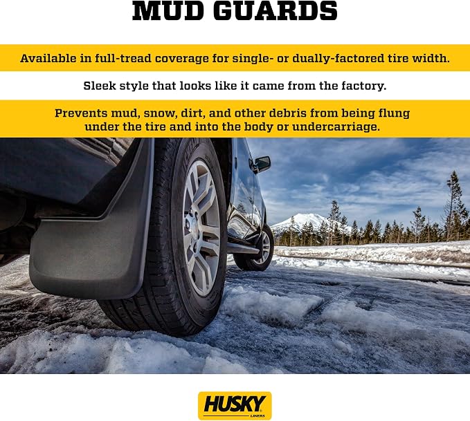 Husky Liners - Front Mud Guards | 2017 - 2020 Ford F-150 Raptor, Front Set - - Image 2