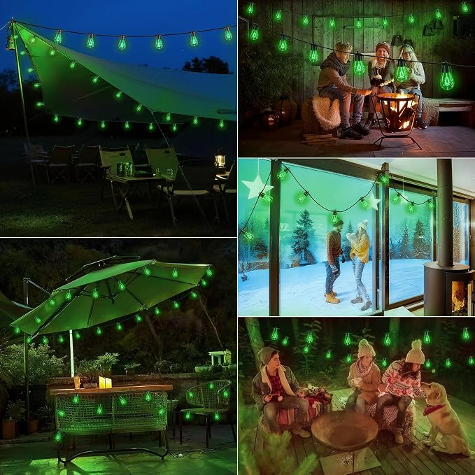 LED Outdoor String Lights, 50FT Patio Lights - Image 8