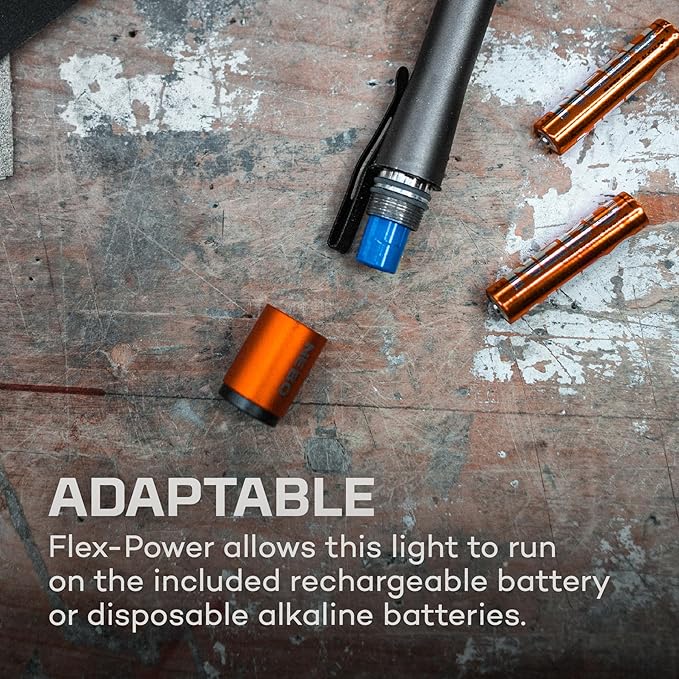 NEBO Inspector 500+ Flex Pen Light | 500 Lumens, 8 Light Modes, Rechargeable - Image 6