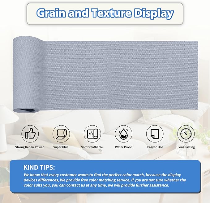 KING MOUNTAIN Canvas Repair Tape, Outdoor Gear Patch, 4×63 Inches, Waterproof - Image 2