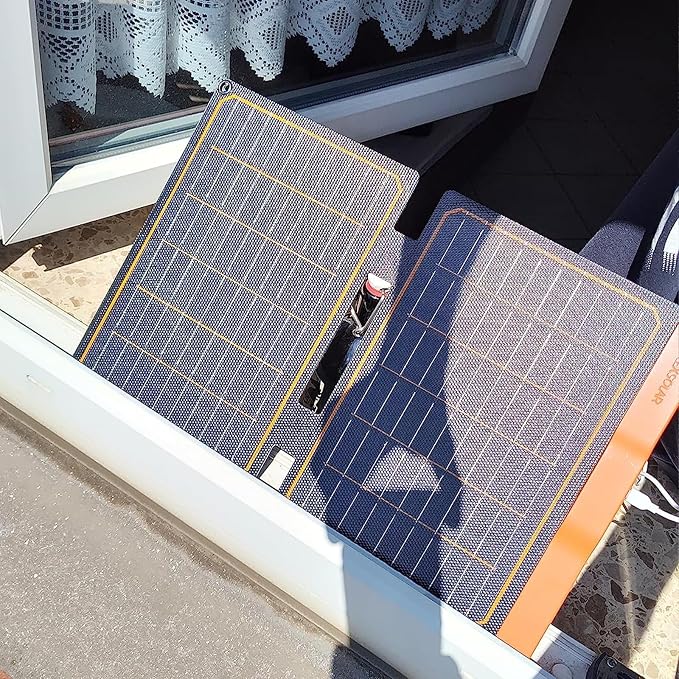 FlexSolar 20W Portable Solar Panel, High-Efficiency Monocrystalline PV Module - Image 9