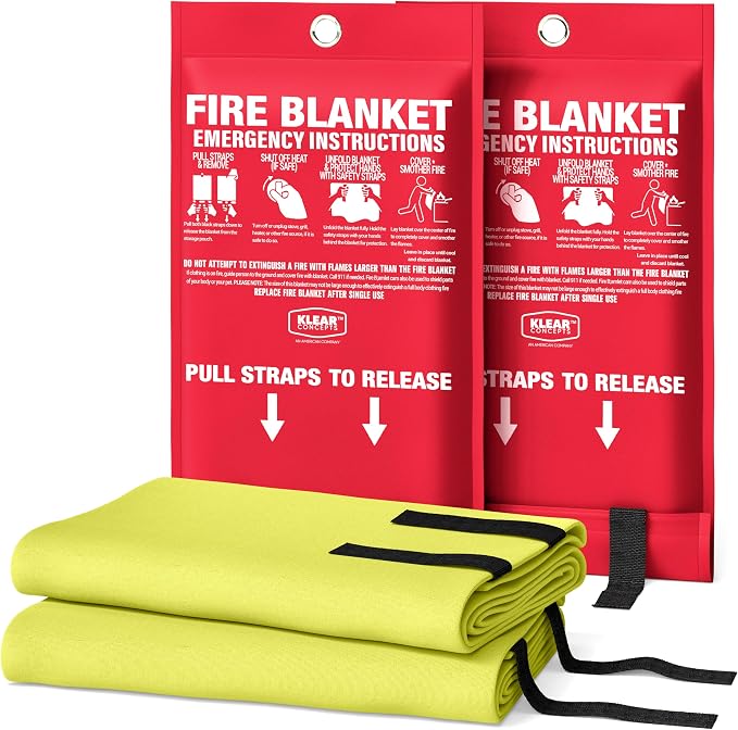 National Park Foundation Partner Emergency Silicone Fire Blanket by KlearConcepts