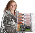 Grizzly Gear Emergency Mylar Thermal Blankets Survival Kit Camping by GrizzlyGear