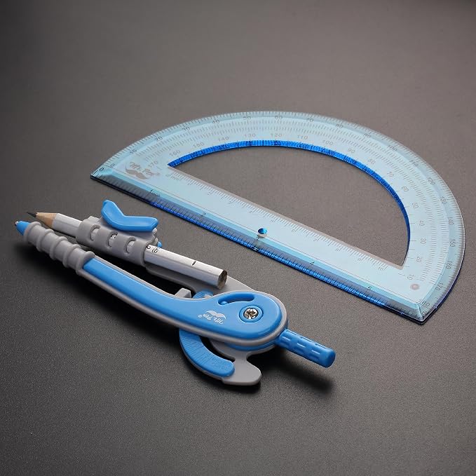 Mr. Pen- Geometry Compass and Protractor Set, 6 Inch Compass, 6 Inch Protractor - Image 5