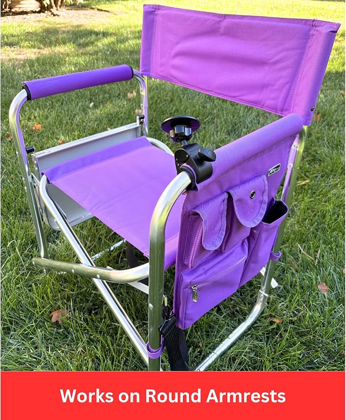 Maxby Camping Chair Phone Holder, MagSafe Compatible Magnetic Phone Mount Clamp - Image 4