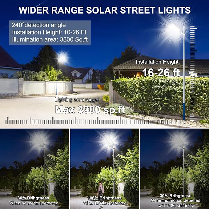 Outdoor Solar Street Light - Image 4