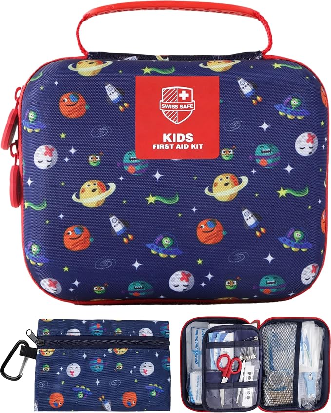 Swiss Safe First Aid Kit for Kids 246 Pieces by SwissSafe