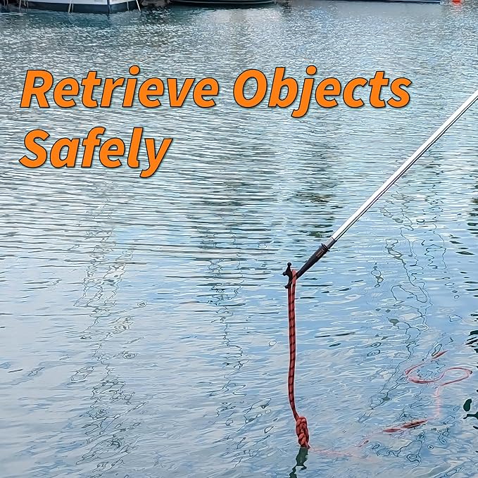 Boat Hook for Docking with Telescoping Extension Pole // Durable, Lightweight - Image 5