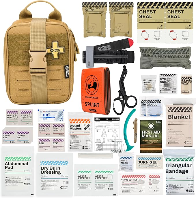 RHINO RESCUE IFAK Trauma Kit by RHINORESCUE