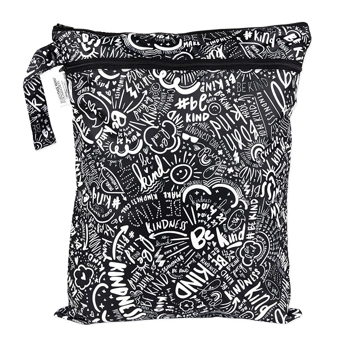 Bumkins Waterproof Wet Dry Bag for Baby, Swim Suit, Cloth Diapers, Pump Parts by Bumkins