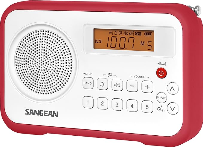 Sangean PR-D18RD AM/FM/Portable Digital Radio by SANGEAN