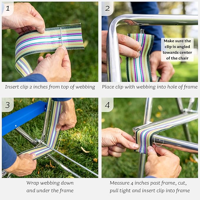Lawn Chair USA Replacement Lawn Chair Webbing - Image 4