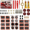 60Pics Bike Tire Repair Kit, Bicycle Inner Tube Patch Kit by Unknown