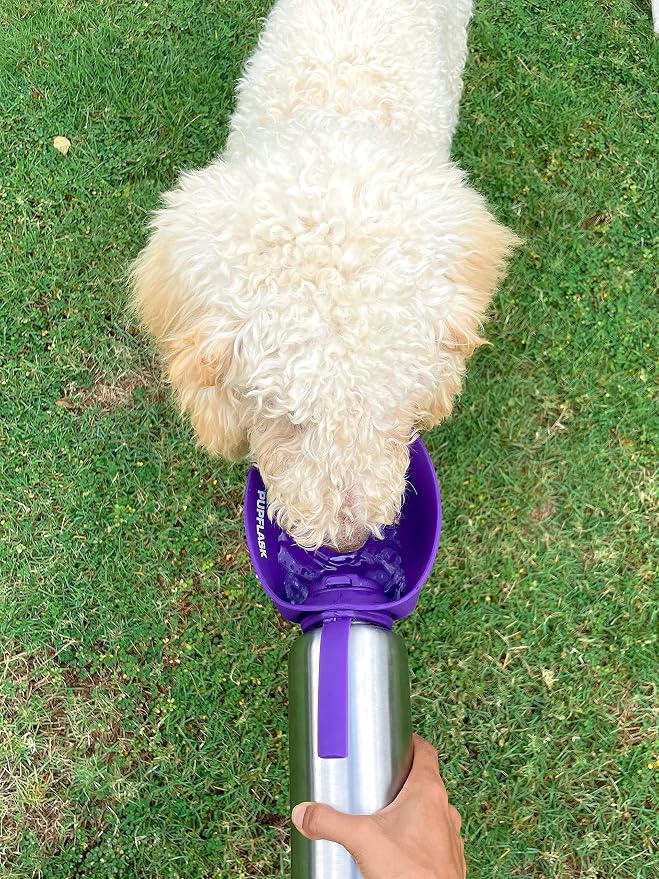 PupFlask Large Dog Water Bottle | 27 or 40 OZ Stainless Steel | Convenient Dog - Image 9