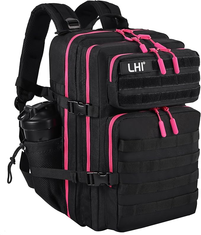 LHI Military Tactical Backpack for Men and Women 45L Army 3 Days Assault Pack by LHI