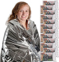 Grizzly Gear Emergency Mylar Thermal Blankets Survival Kit Camping Space Blanket by GrizzlyGear