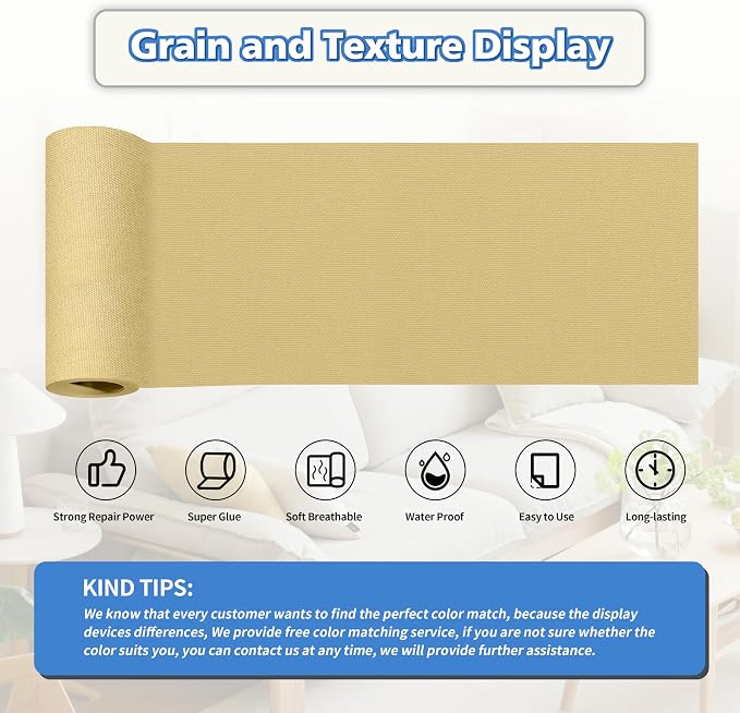 KING MOUNTAIN Canvas Repair Tape, Outdoor Gear Patch, 4×63 Inches, Waterproof - Image 2