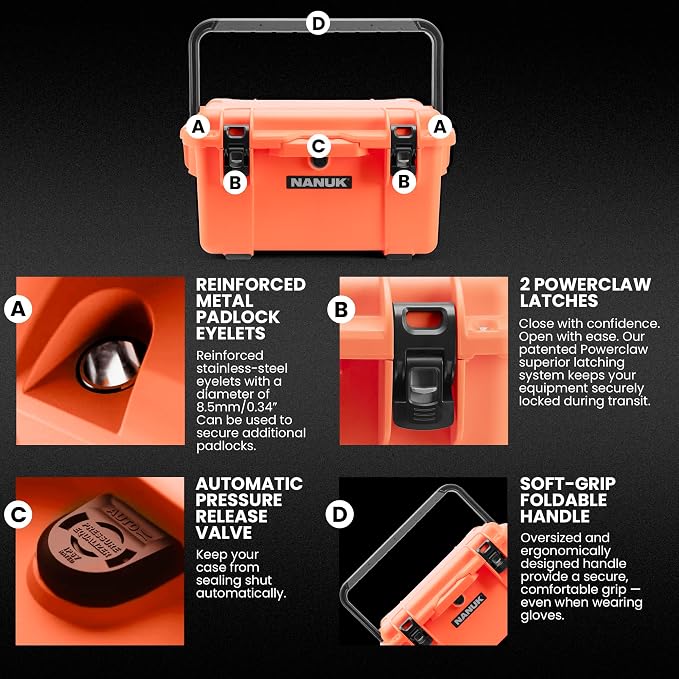 NANUK Trail 35 – 38.8 L Waterproof Gear Case – Modular Cargo Case - Image 3