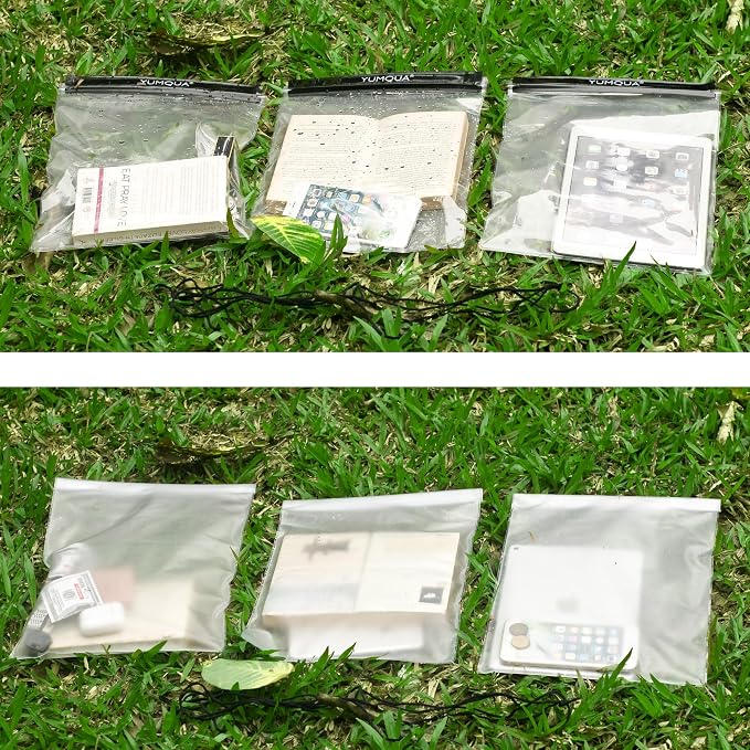 YUMQUA Waterproof Bags Large Size 3 Pack, fits Kayaking Boating Hiking Water - Image 7