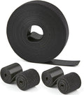 25 Ft x 1 inch Hook and Loop Roll, Reusable Fastening Cable Ties, Office and by NBTORCH