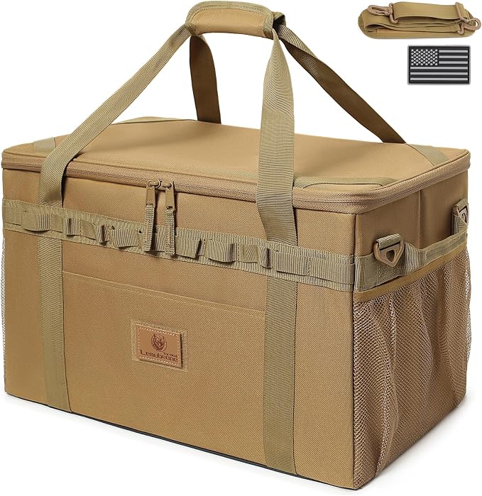 Tactical Camping Storage Bag Utility Tote Bag Camping Kitchen Organizer by Lemubeane