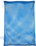 Champion Sports Mesh Equipment Bag – Heavy-Duty Nylon Drawstring Bag by ChampionSports