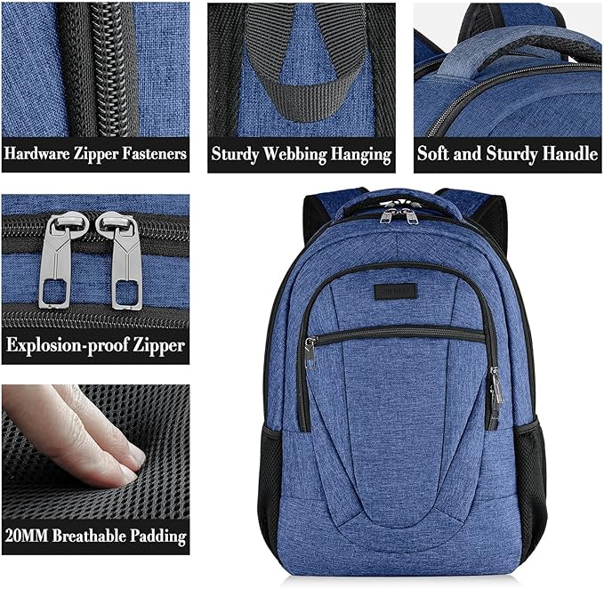 BIKROD Backpack for Women and Men, Extra Large School Backpacks for Teens - Image 2